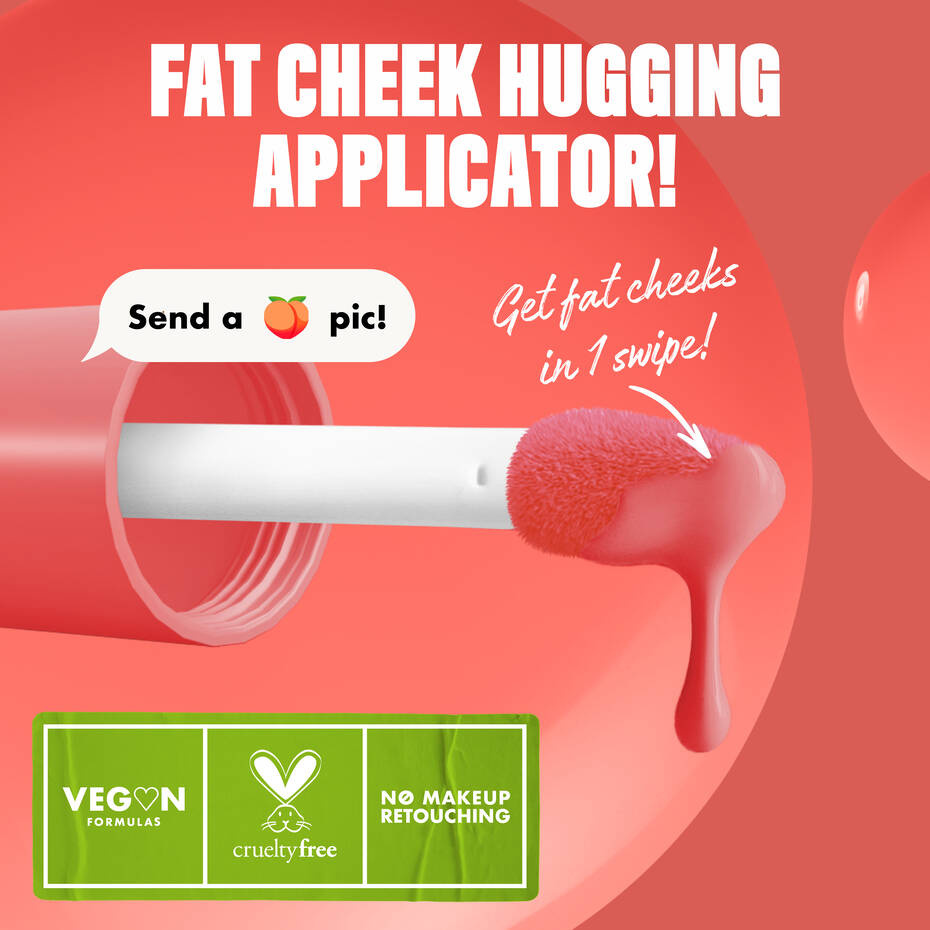 NYX Fat Cheeks Juicy Liquid Blush - Papaya Plump