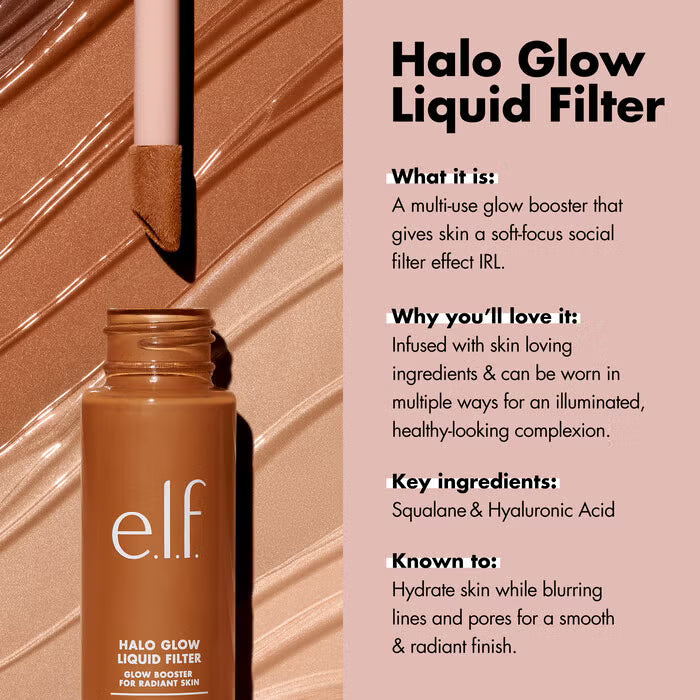 E.L.F Halo Glow Liquid Filter - 4 Medium