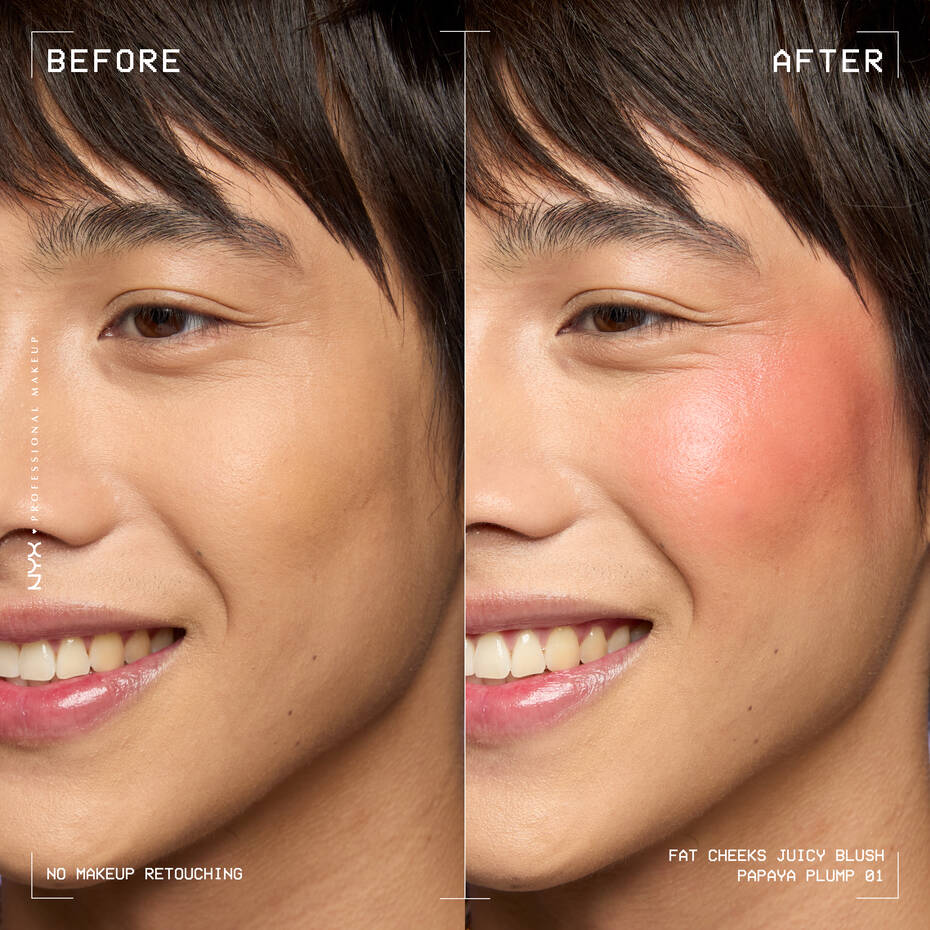 NYX Fat Cheeks Juicy Liquid Blush - Papaya Plump
