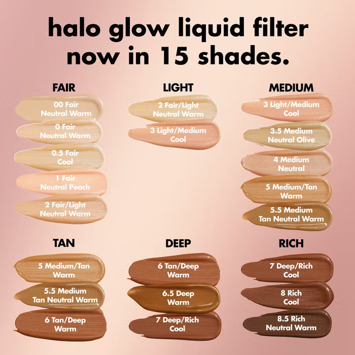 E.L.F Halo Glow Liquid Filter - 4 Medium